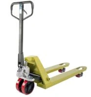 Тележка гидравлическая 2500 кг 1500 мм полиуретановые колеса TOR AC (серия J)