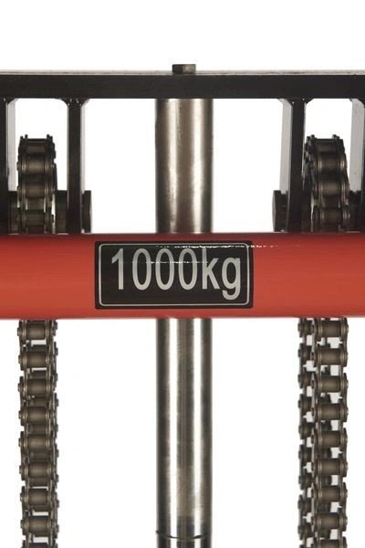 Штабелер гидравлический 1,0 т 2,0 м TOR CTY-EH с раздвижными вилами