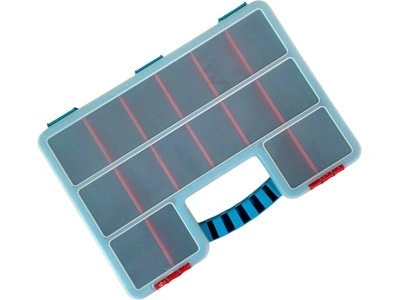 Органайзер 355х260х60 с разделителями, 16 ячеек, код: 36997