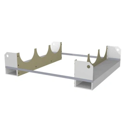 Ложемент для перевозки 3-х пропановых баллонов ПБП-08 1170x1100x290 мм Серый