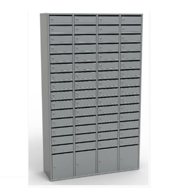 Шкаф для хранения мобильных телефонов на 64 ячейки ШТМ 64-Щ 1840x1100x350 мм Серый