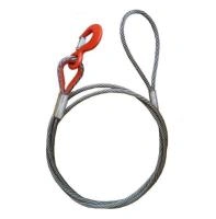 Буксир канатный TOR БТК 24,0 т 15,0 м опрессовка (петля-петля) канат 22,5 мм