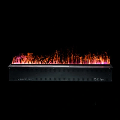 Электрический очаг Schones Feuer 3D FireLine 1200 Pro Blue (с эффектом cинего пламени) 