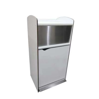 Урна NEXT-1, 500х600х1250 мм, с педалью, с тележкой 100 л