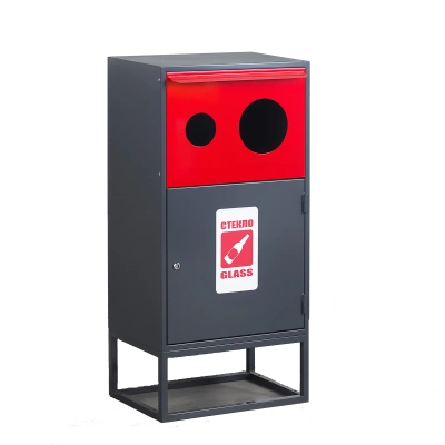 Контейнер для раздельного сбора отходов КРС-800-3 СТЕКЛО