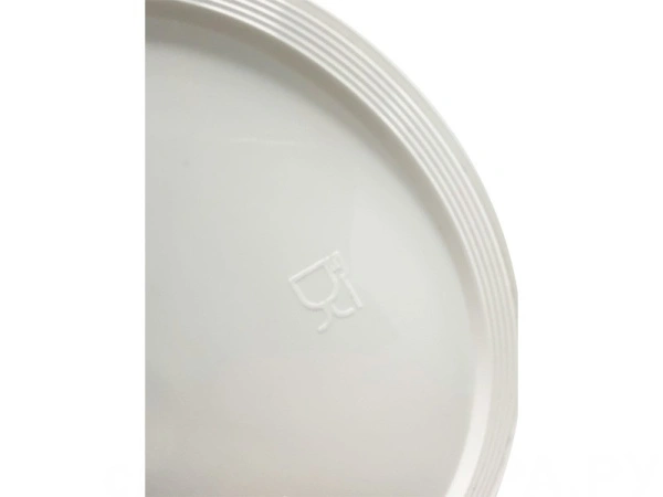 Ведро 1,5л круглое, с пластиковой ручкой, с белой крышкой, код: 36320