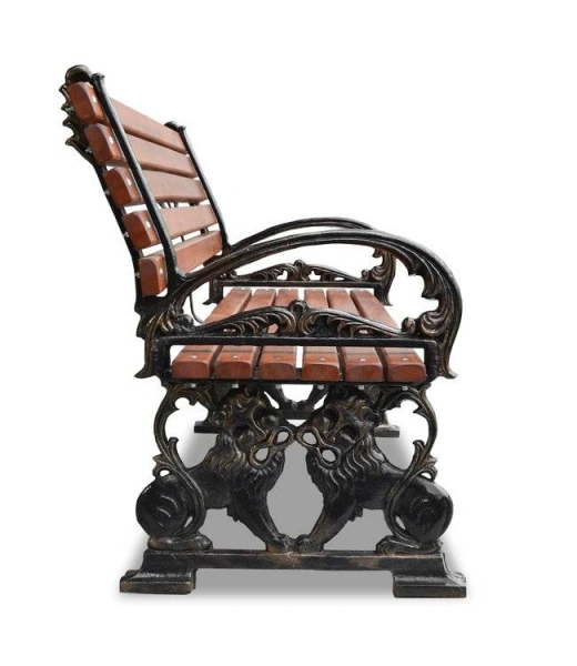 Скамейка чугунная «Львы» 2,0 м (2 опоры)