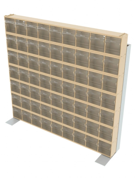 Стойка бежевая настенная/настольная Стелла-техник 401-07-00-00-B