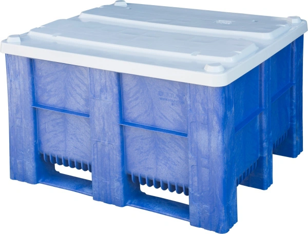 Крышка для BoxPallet 1230х1040х80 мм синяя, арт. крышка 1000 АСЕ, код: 03745