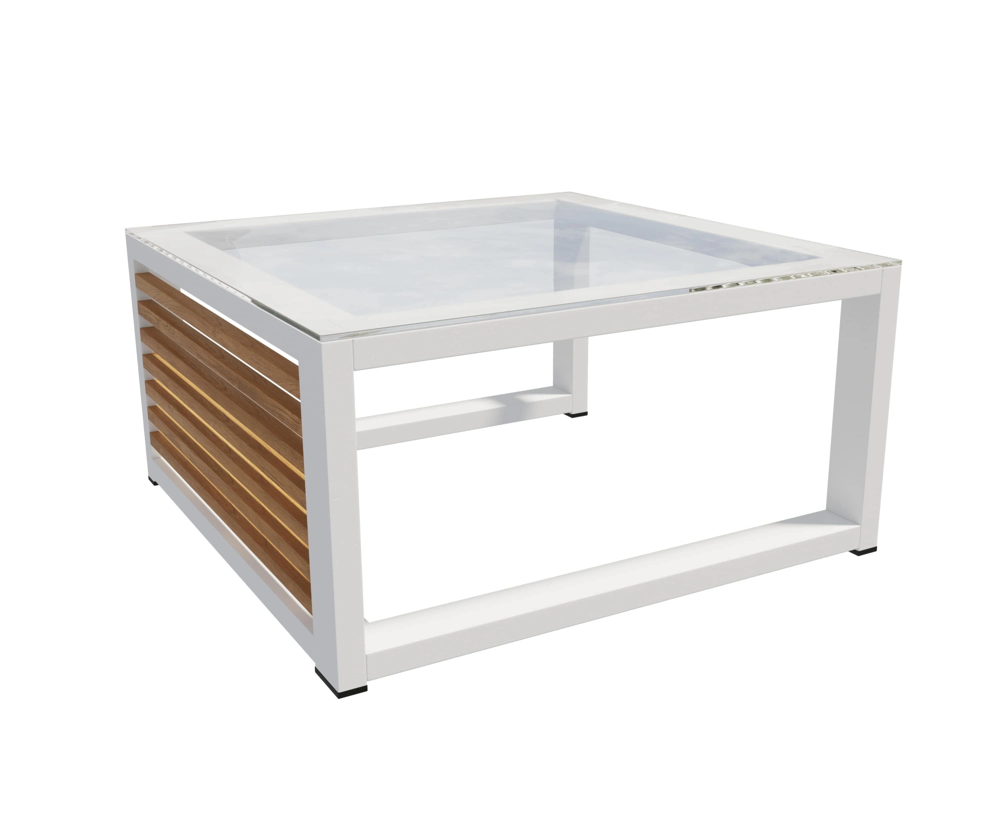 Столик «Параллель» Со стеклянной столешницей