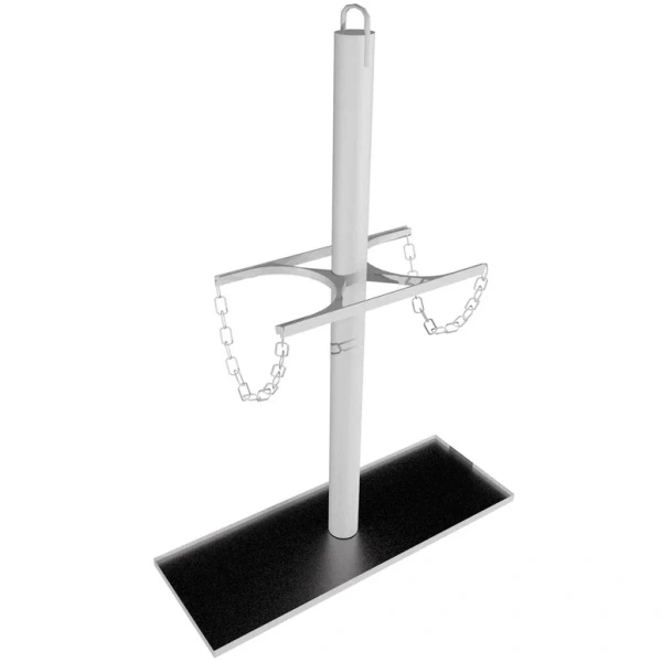 Стойка для баллонов ПБП-07-02 690x340x1320 мм Серый