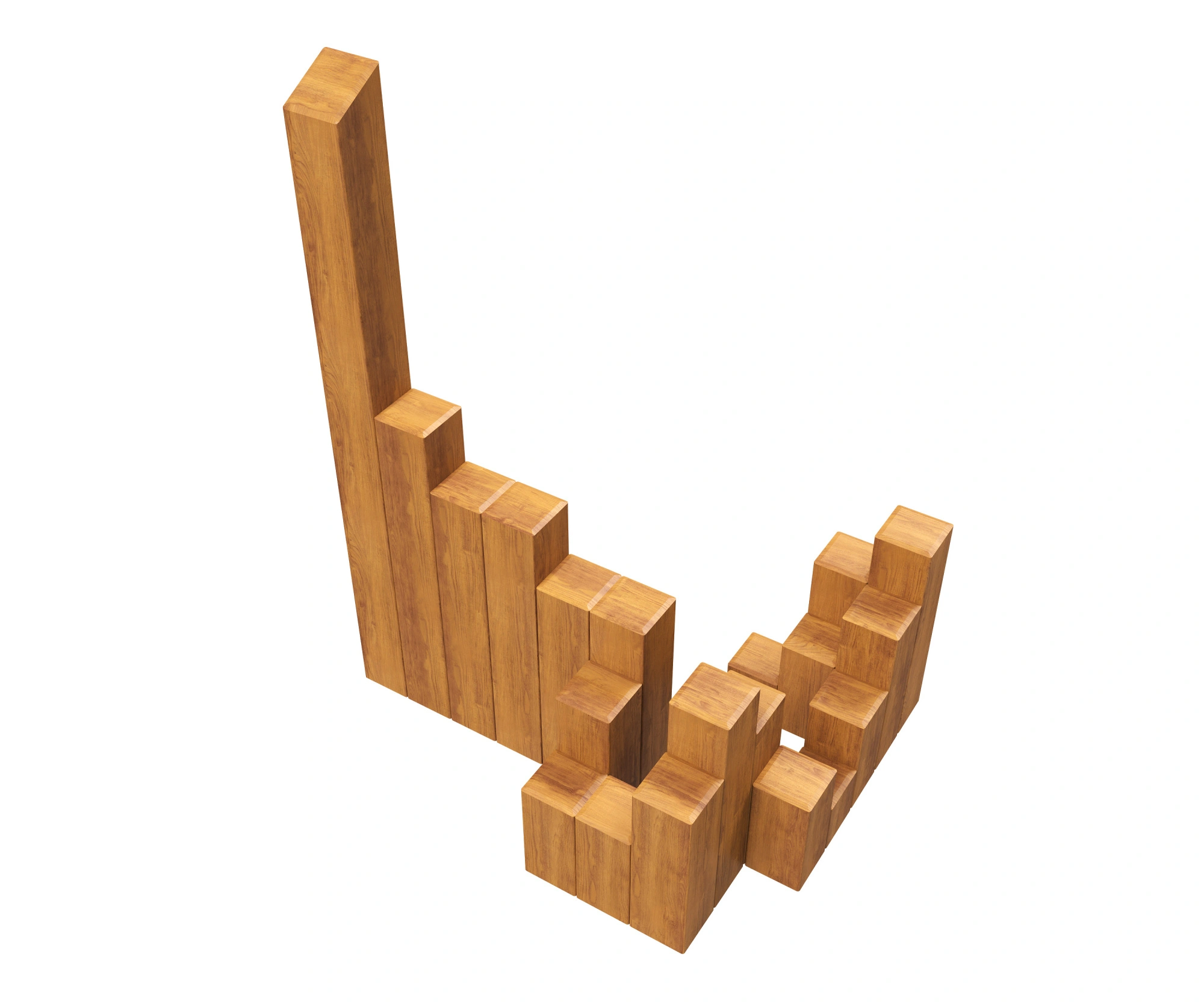 Пирамида «Шагающие колонны тип 1»