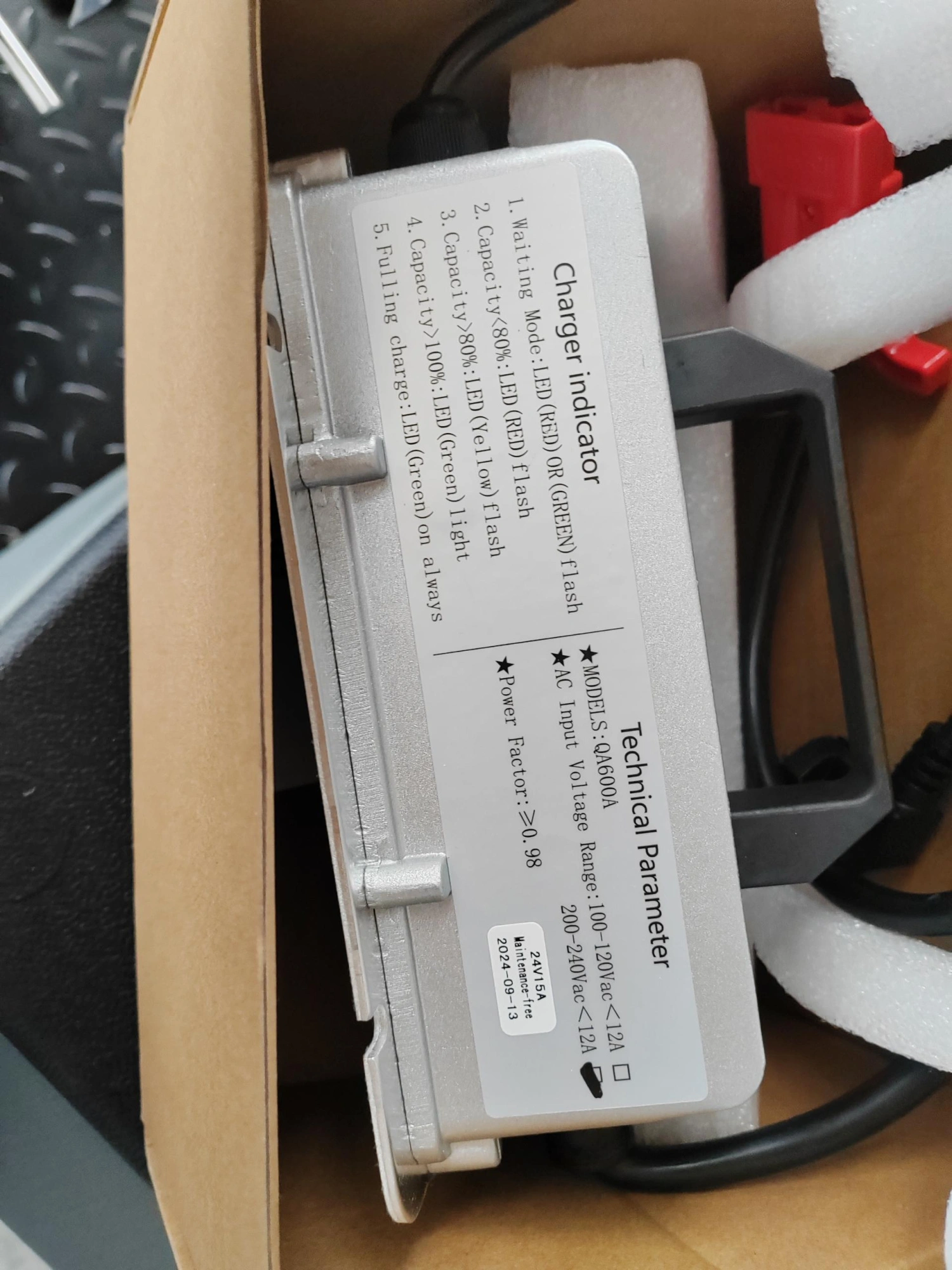 Зарядное устройство для машины поломоечной COMPACT 56/60, COMFORT 70