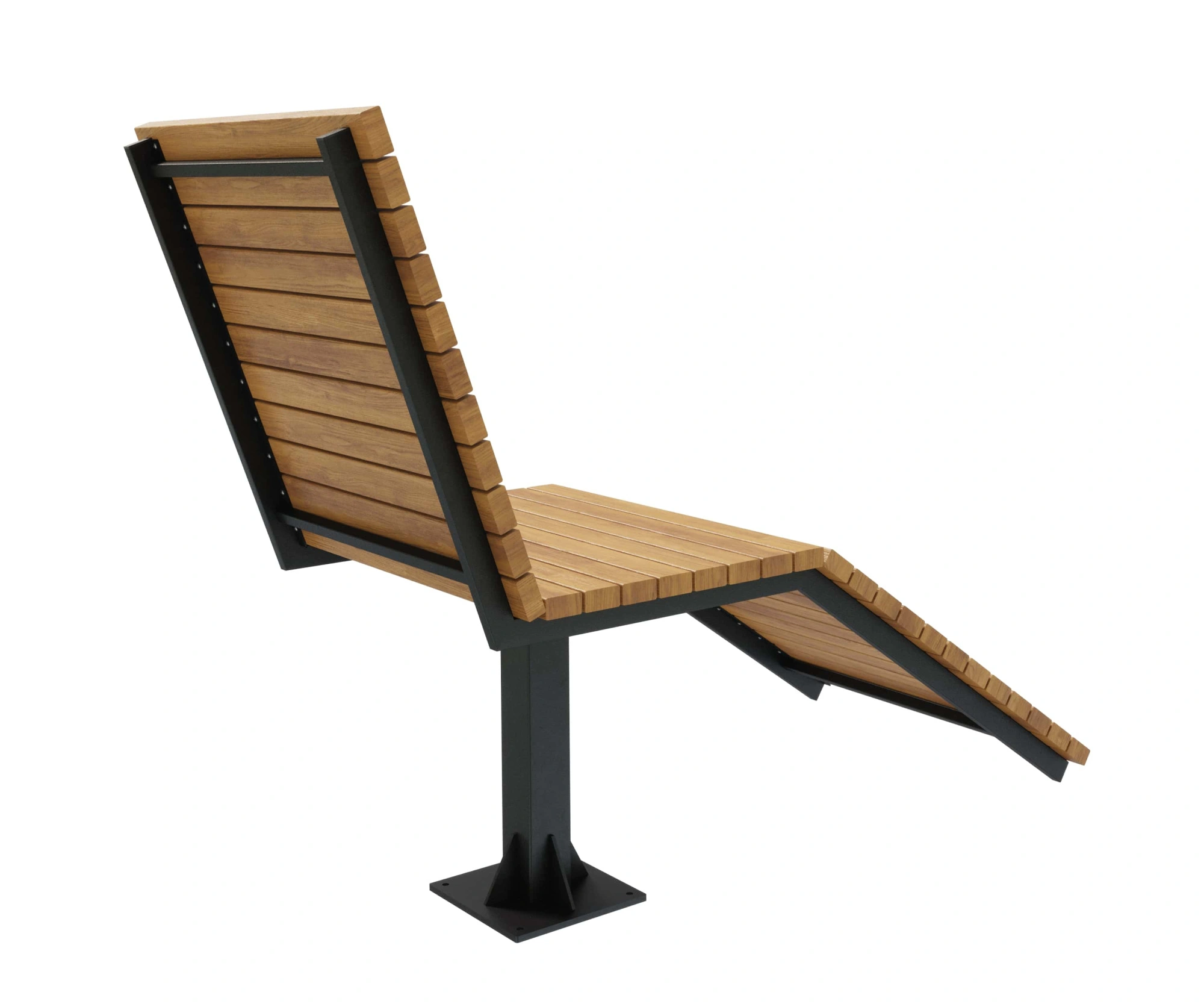 Парковый лежак 1