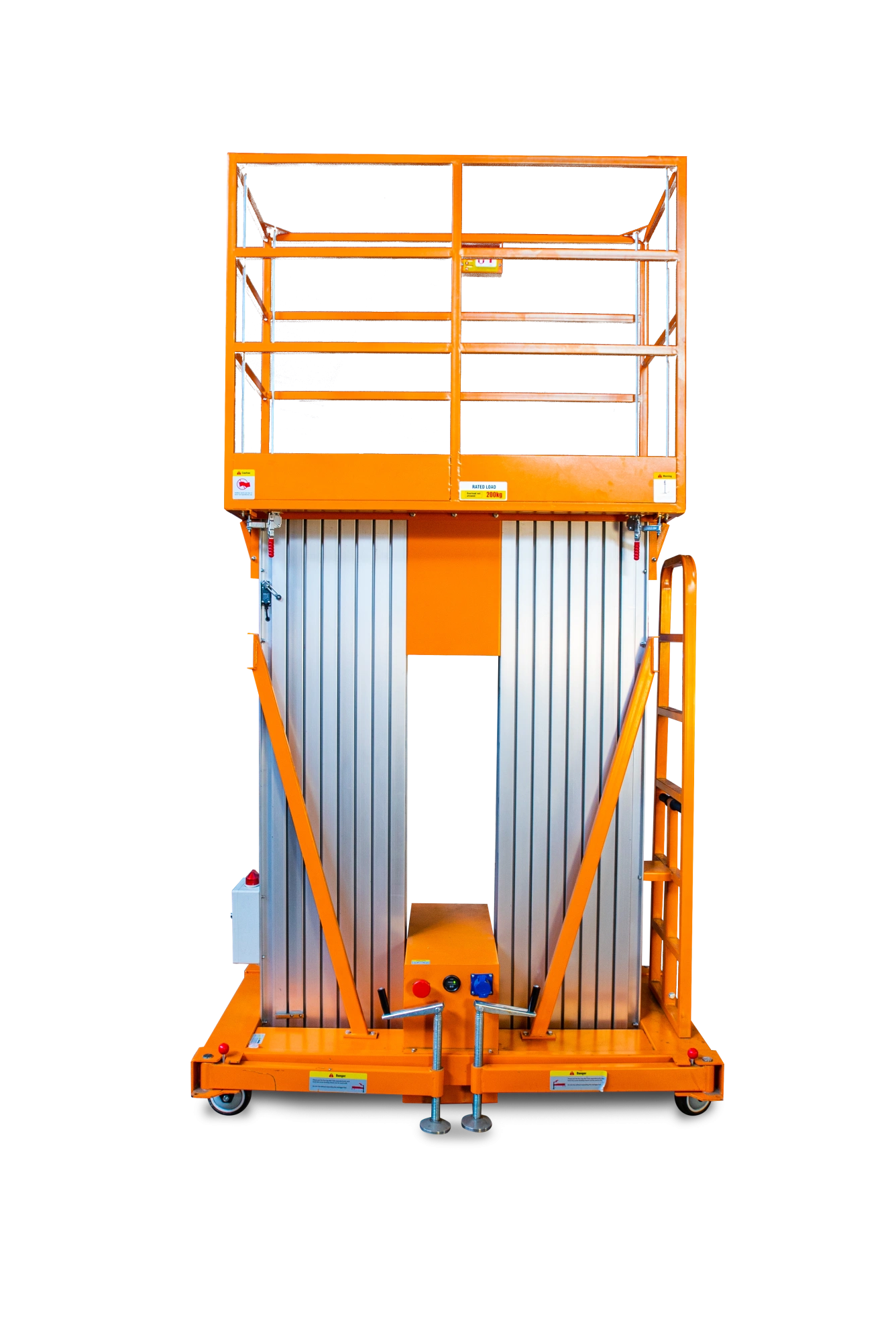 Подъемник мачтовый аккумуляторный 200 кг 8/10 м TOR GTWY8-200S DC 2-мачтовый