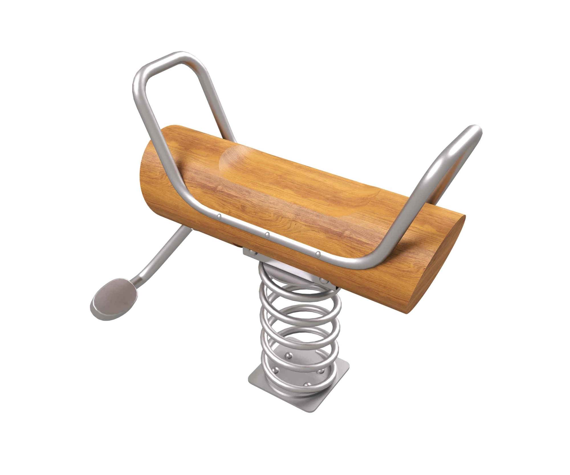 Качалка на пружине HARDWOOD «Родео»