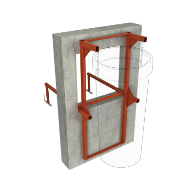 Кронштейн для крепления в оконный проём