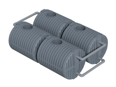 Пожарная подземная емкость 100 кубов 