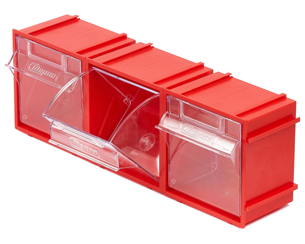 Короб откидной Стелла-техник F-105-1-К3 , 320х87х112мм, комплект 3 штуки