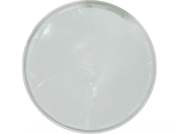 Ведро 10,7л круглое, с металлической ручкой, с белой крышкой, код: 36795