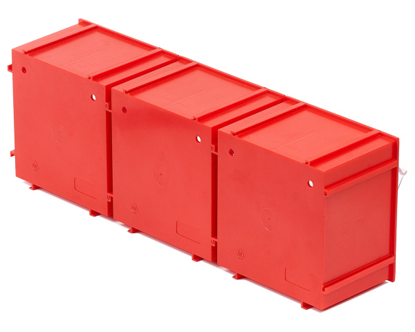 Короб откидной Стелла-техник F-105-1-К3 , 320х87х112мм, комплект 3 штуки